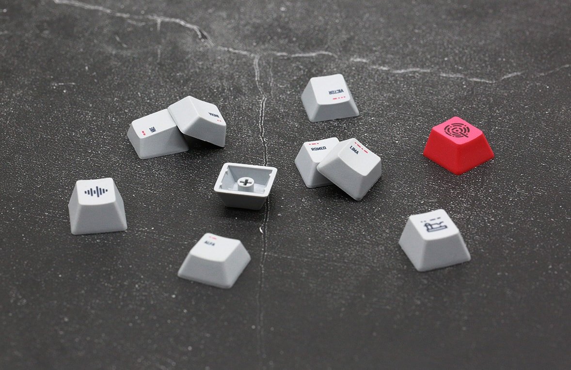 

Набор кейкапов Varmilo Morse Code Keycap Set 108K