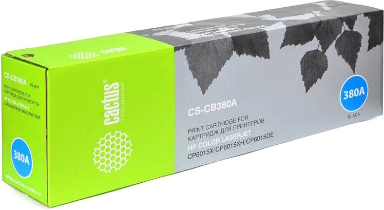 

Картридж CACTUS CS-CB380AR (аналог HP Color LaserJet 823A CB380A)