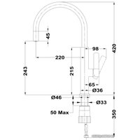 Смеситель TEKA Maestro 116030048