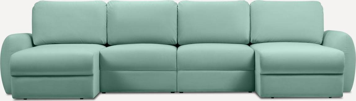 

Модульный диван Divan Полан-5 Velvet Mint 177979 (зеленый)