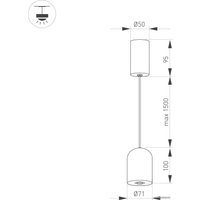 Подвесная люстра Arlight SP-ELEMENTA-DOME-R71-9W 032776