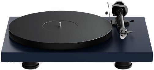 Виниловый проигрыватель Pro-Ject Debut Evo 2 Satin Steel Blue (Pick it MM EVO)