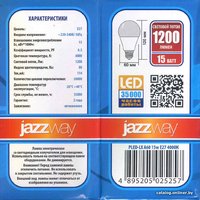 Светодиодная лампочка JAZZway PLED-LX A60 E27 15 Вт 4000 К