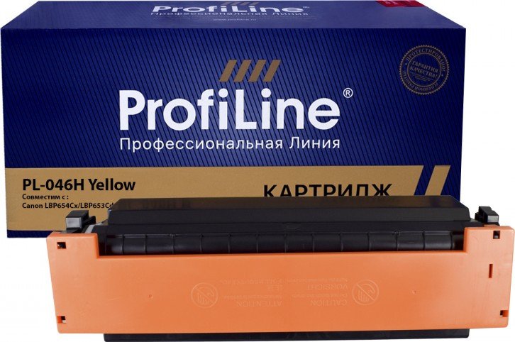 

Картридж ProfiLine PL-046H-Y (аналог Canon 046H Y)