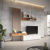 Шкаф-купе Империал Риана Вайт 2.07м (вотан/белый) в Бресте