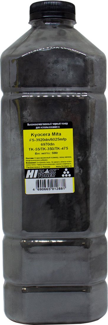 

Тонер Hi-Black для Kyocera FS-3920dn/6025mfp/6970dn (TK-55/TK-350/TK-475) 500 г