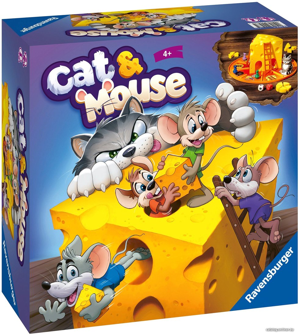 Детская настольная игра Ravensburger Кошки-Мышки 24563