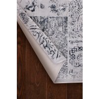 Ковер для жилой комнаты Karven Nostalji 120х180 KV 033 (хлопок/вискоза, серый) в Пинске