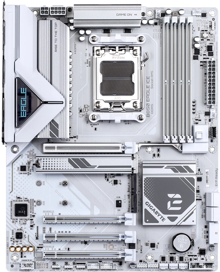 

Материнская плата Gigabyte B850 Eagle Ice