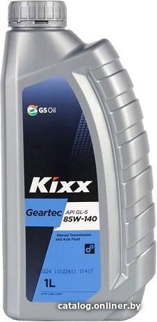Трансмиссионное масло Kixx Geartec GL-5 85W140 L2984AL1E1 1 л