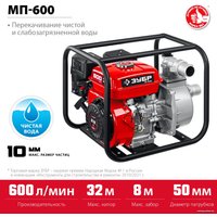 Мотопомпа Зубр Мастер МП-600