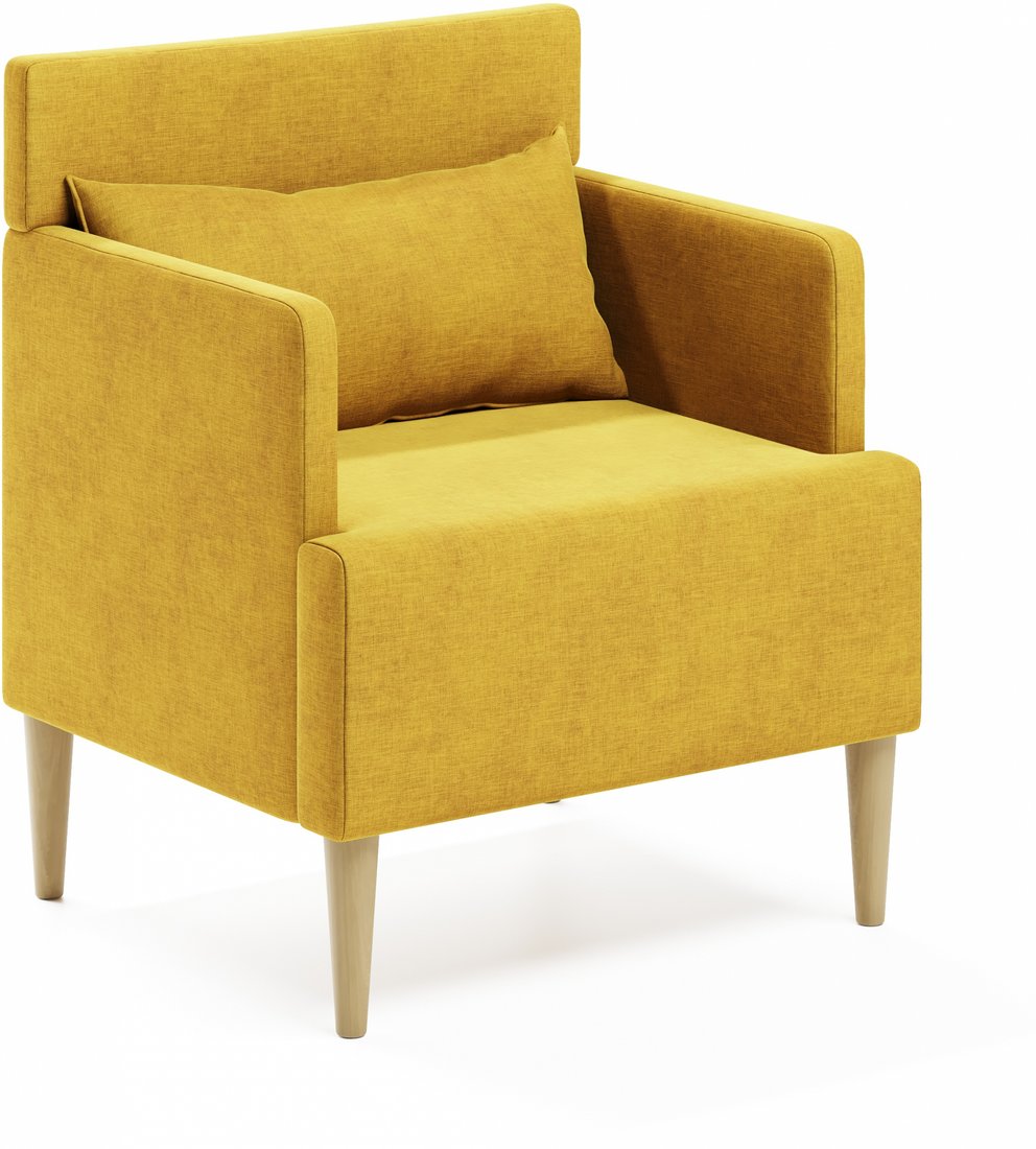 

Интерьерное кресло Mio Tesoro Киус (желтый №9)