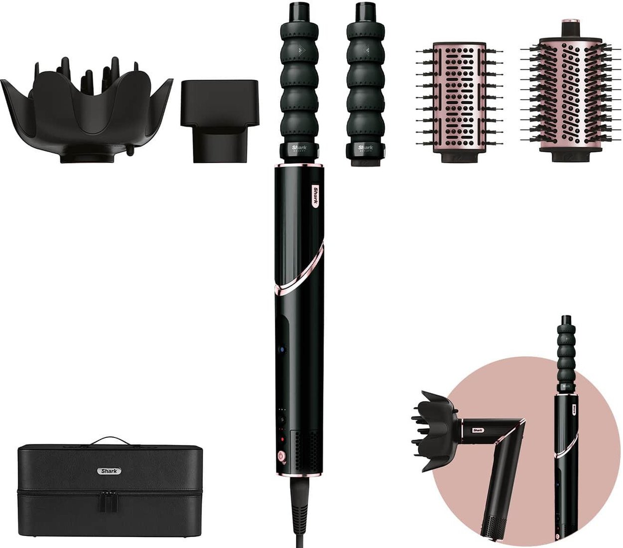 

Фен-стайлер Shark FlexStyle 5в1 HD446EU