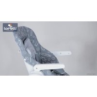 Высокий стульчик Lorelli Campanella 2021 (grey net)
