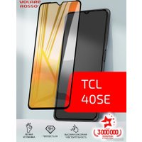 Защитное стекло Akami Glow series для TCL 40SE (черный)