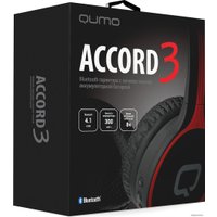 Наушники QUMO Accord 3 (черный/красный)