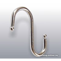 Крючок мебельный Lemax на рейлинг с шариком (хром)