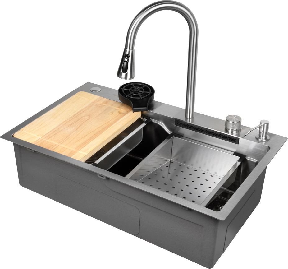 

Кухонная мойка ARFEKA AF 750*460 Satin Nano