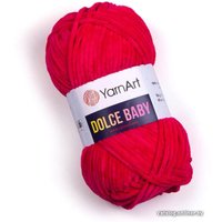 Пряжа для вязания Yarnart Dolce baby 747 50 г 85 м (красный)