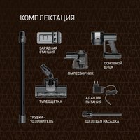 Пылесос Weissgauff V15 BLDC 250 Nero Turbo