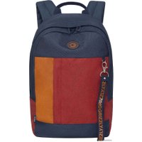 Городской рюкзак Grizzly RXL-327-3 (синий/кирпичный)