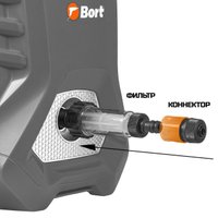 Мойка высокого давления Bort KEX-2700-R