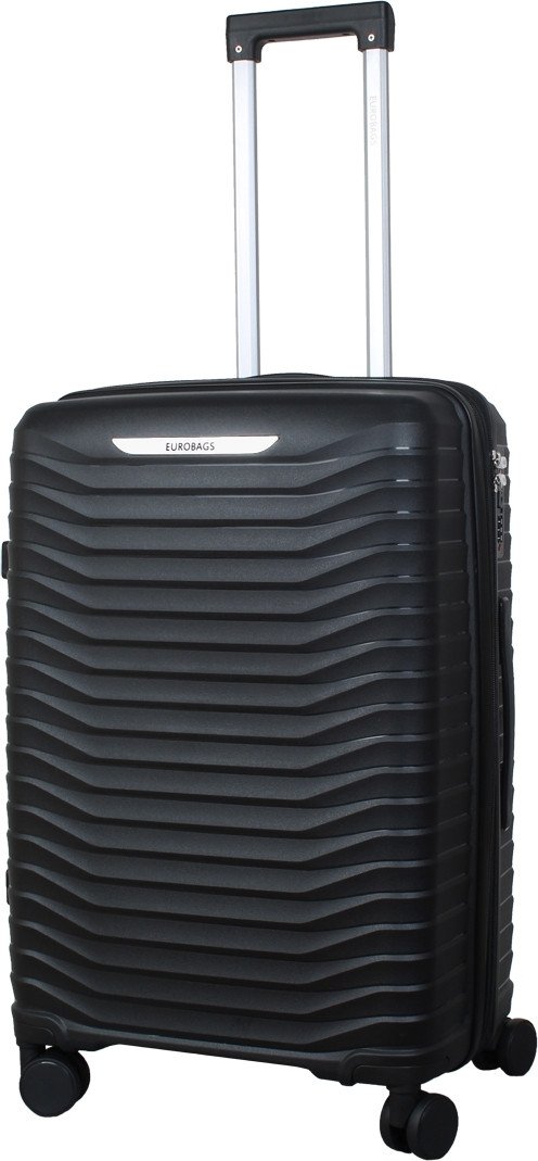 Чемодан-спиннер Eurobags PP-N21 L (черный)
