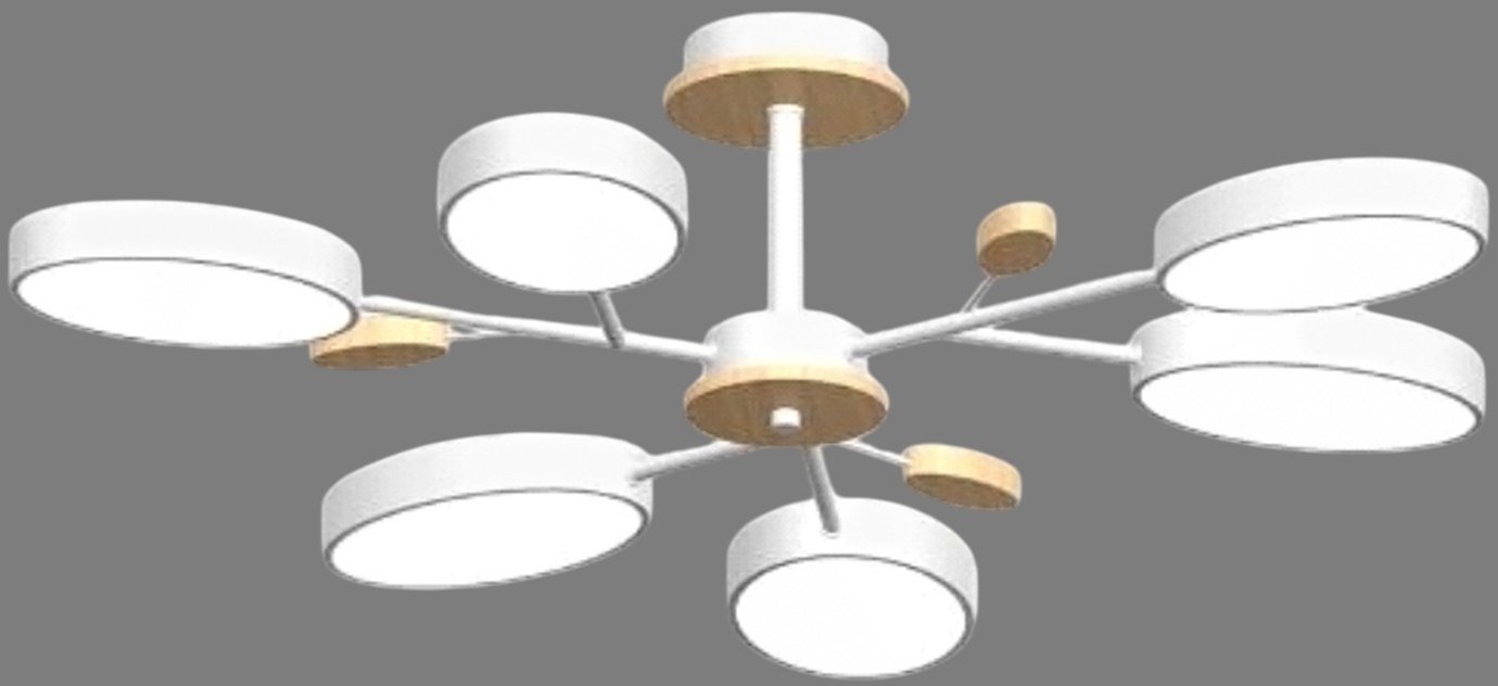 Подвесная люстра LED4U L3220-830 WH