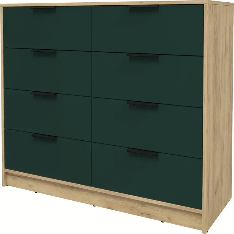 

Комод Интерлиния Концепт КТ-К117 Глосс (дуб золотой/изумруд)