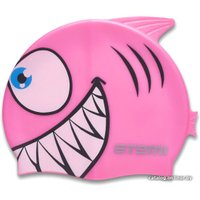 Шапочка для плавания Atemi FC204 (рыбка/розовый)