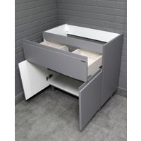 Домино Тумба под умывальник Unit 80 Graffo В1 (светло-серый матовый)