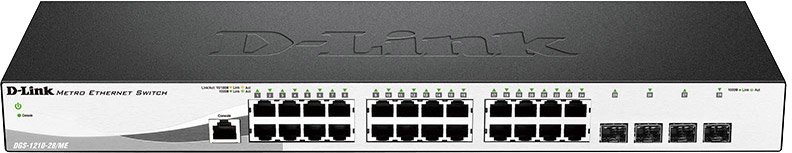

Управляемый коммутатор 2-го уровня D-Link DGS-1210-28/ME/A2A