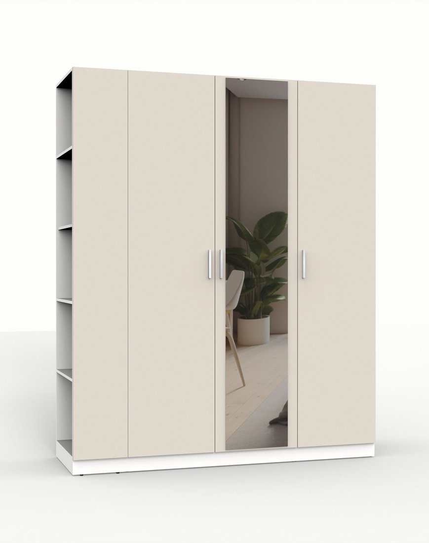 

Шкаф распашной Интермебель Марсель-26 МР 01-26 (кашемир)