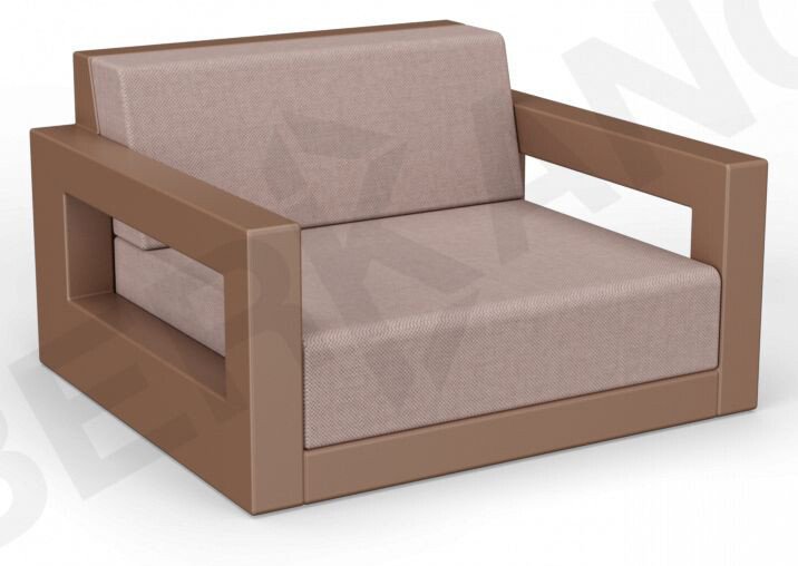 

Кресло Berkano Quarter lounge с подушками 230_033_36 (коричневый/кофейный)
