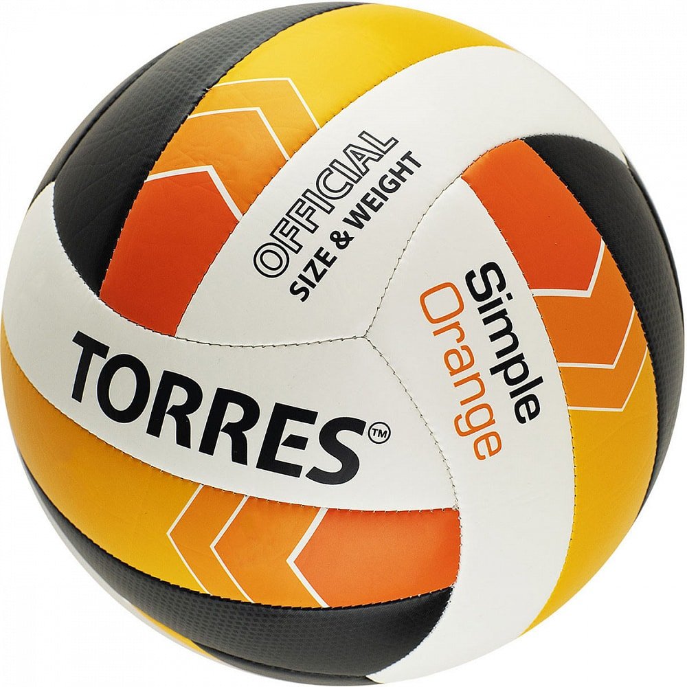 

Волейбольный мяч Torres Simple Orange V32125 (5 размер)