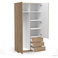 Шкаф распашной Involux Престон 226H111 (сонома/белый) в Солигорске