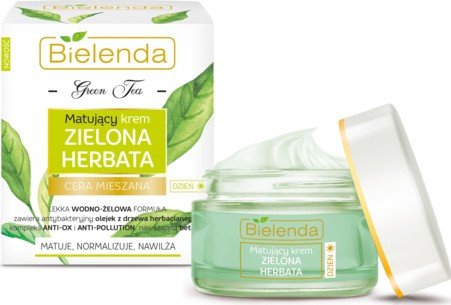

Bielenda Крем для лица Green tea Дневной против жирного блеска лица 50 мл