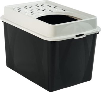 Туалет-домик Rotho Top Entry Berty Eco 4004608080 (черный)