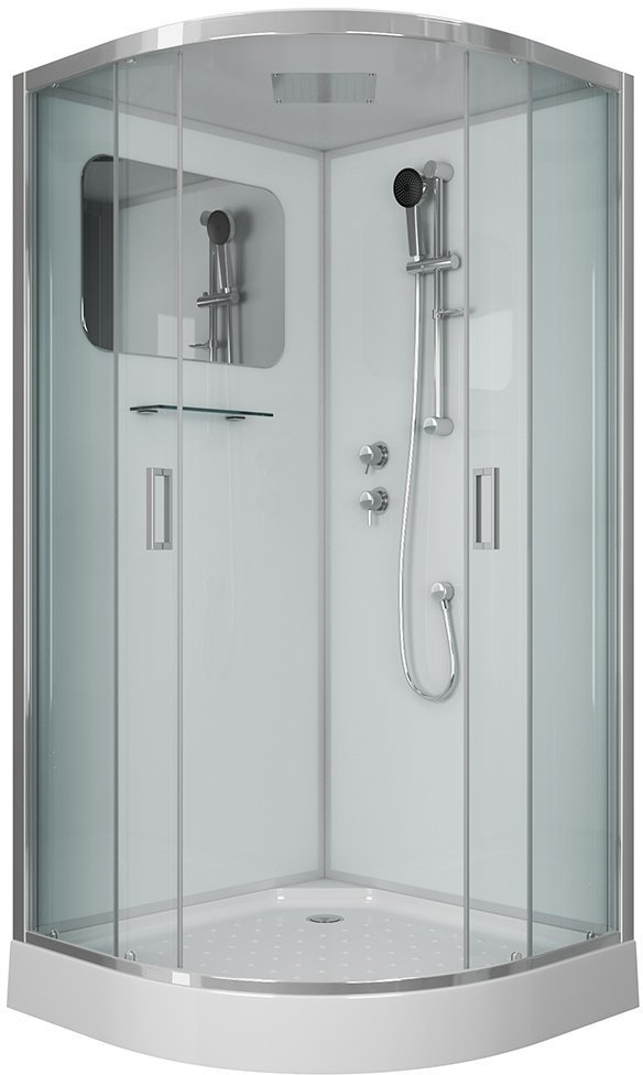 

Душевая кабина Niagara NG-6002-01 100x100x210 (прозрачное стекло)