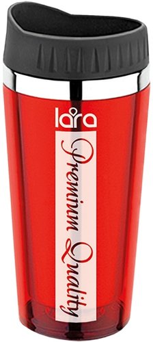 Термокружка Lara LR04-34 0.5л (красный)
