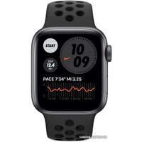 Умные часы Apple Watch Series 6 Nike 40 мм (алюминий серый космос/антрацит)