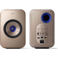Полочная акустика KEF LSX II (бежево-золотистый)