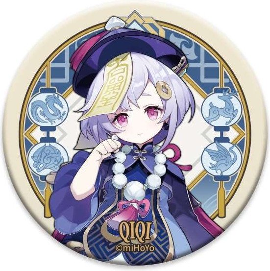 Значок miHoYo Liyue Harbour Character Can Badge Qiqi GEN105
