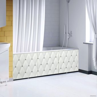 Фронтальный экран под ванну Comfort Alumin Эксклюзивная роскошь 3D 1.7