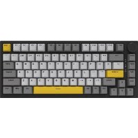 Клавиатура Ajazz AK820 (серый/белый/желтый, Ajazz Red)