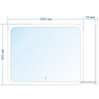 Зеркало Doratiz Ева 100x80 2711.919