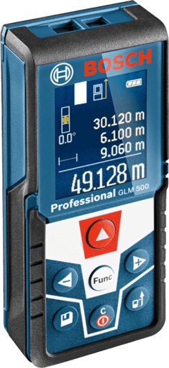 

Лазерный дальномер Bosch GLM 500 Professional 0601072H00