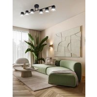 Припотолочная люстра Aitin Pro X1016/6 (черный)