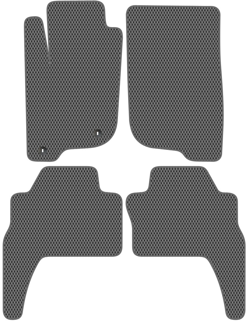 

Комплект ковриков для авто Alicosta Mitsubishi Pajero Sport III (suv) 2016 - Н.В. (серый, ромб)