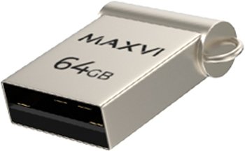 

USB Flash Maxvi MM 64GB (серебристый)